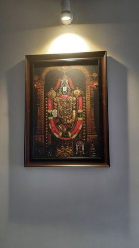 Customer photo review of Lord Venkateswara / Rare Art Work Premium Collection / Wall Hanging
