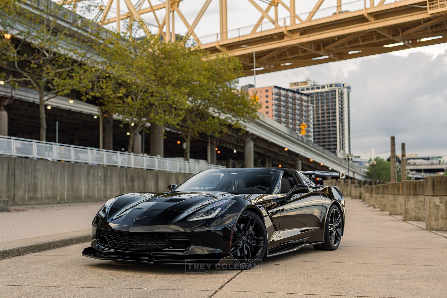 Customer photo review of Corvette C7 Stage 2.5 ZR1 Conversion Extended Front Splitter Air Dam