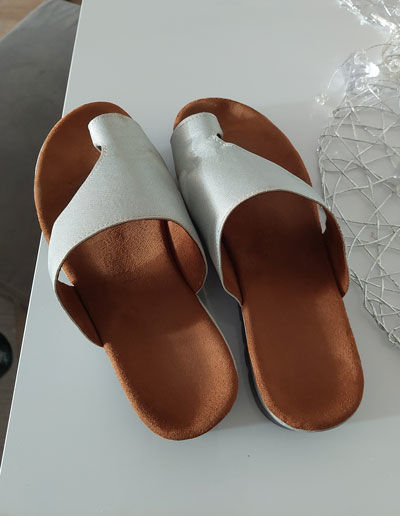 Customer photo review of Sandales Orthopédiques correctrices des Oignons - Hallux Valgus - Gros Orteil