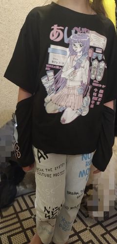 Customer photo review of T_SHIRT / Anime girl