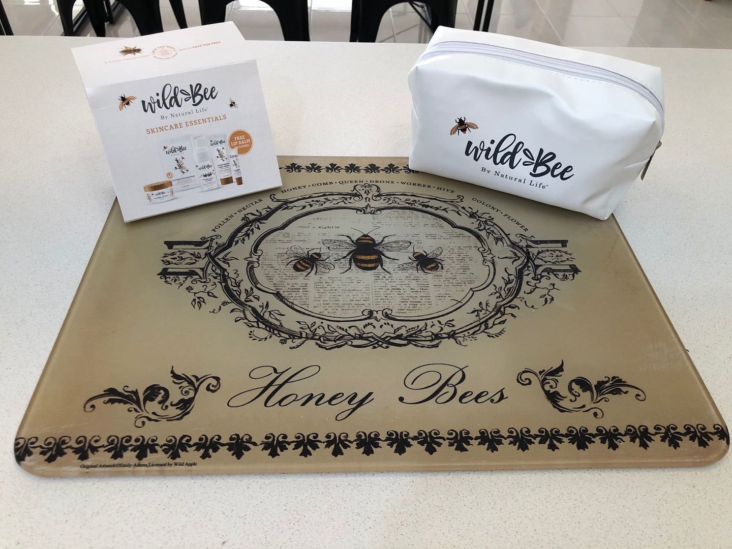Customer photo review of Wild Bee Skincare Essentials Pack
