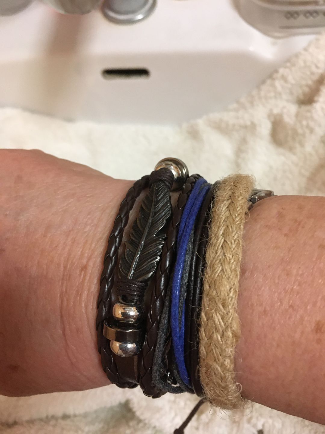 Customer photo review of Bracelet Ànemoi
