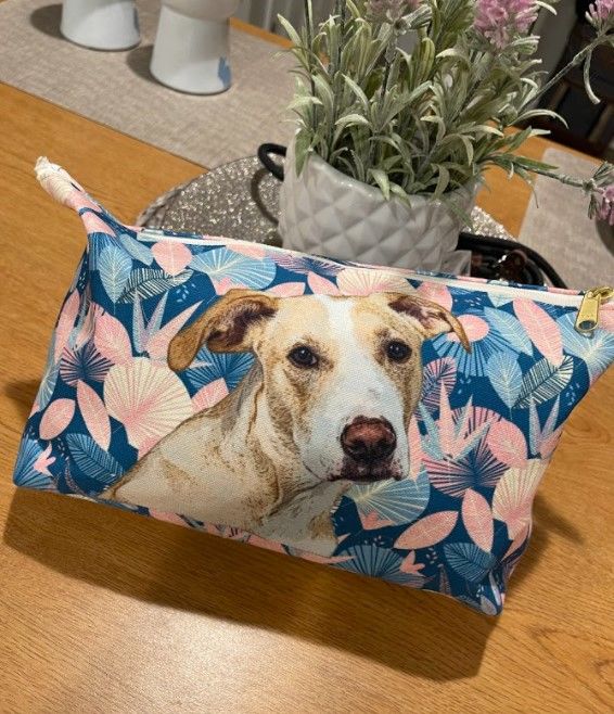 Customer photo review of Custom Pet Art Dopp Kit Bag
