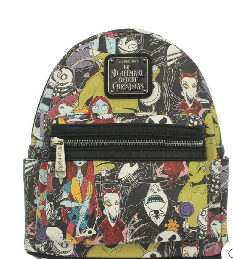 Customer photo review of 707 Street Exclusive - Disney The Nightmare Before Christmas Allover Print Mini Backpack - November Preorder