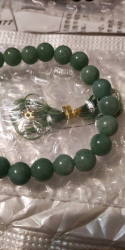 Customer photo review of Lotus Bodhi Beads Healing Bracelet