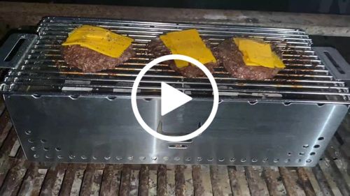 Customer video review of YAK Hibachi Charcoal Grill