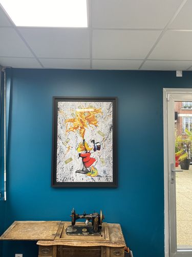 Customer photo review of "Raining dollars" - limitée à 150 exemplaires