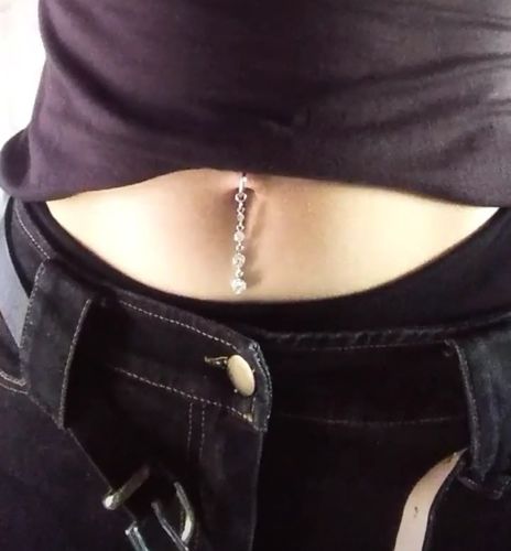 Customer photo review of Faux piercing Ariel