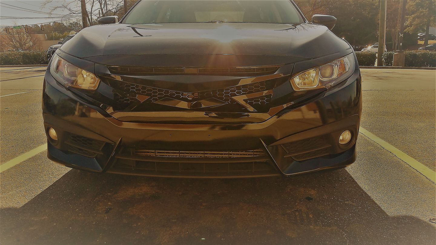 Customer photo review of Demon Grille for 16-18 Honda Civic Sedan/Hatchback