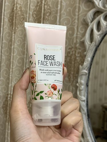 Customer photo review of Rose Face Wash