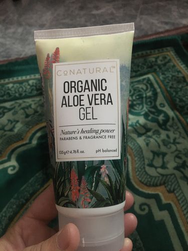 Customer photo review of Organic Aloe Vera Gel