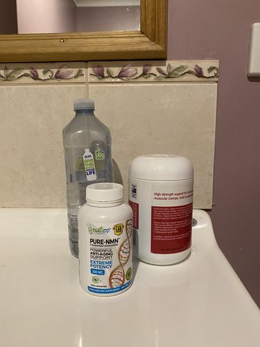 Customer photo review of Pure-NMN Nicotinamide Mononucleotide Extreme Potency 500mg Capsules (x60) - 30 Grams