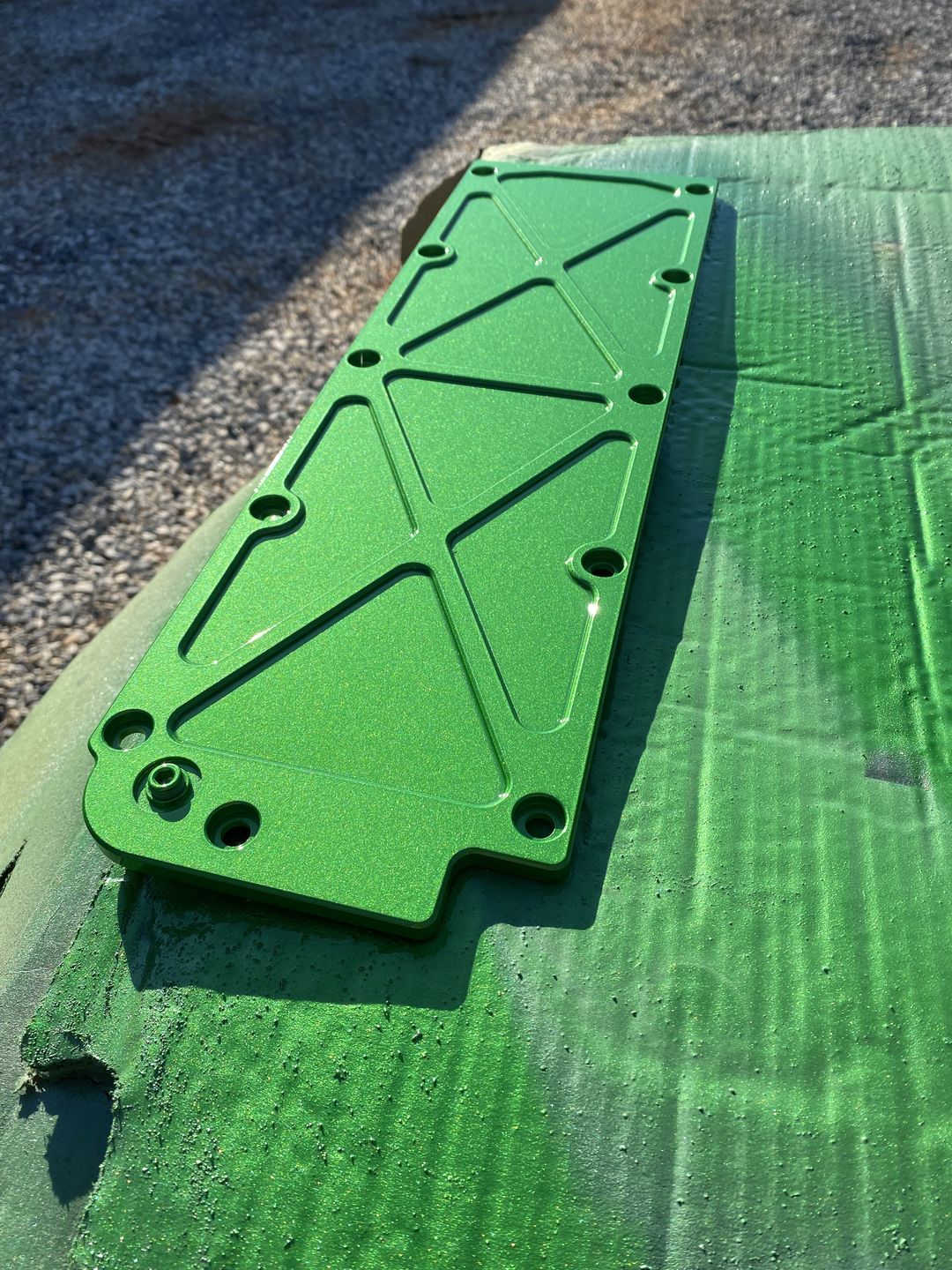 Customer photo review of Motion Billet Gen 4 LS Valley Cover - 10-10033
