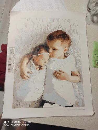 Customer photo review of קנבס צביעה בהתאמה אישית - 24 צבעים