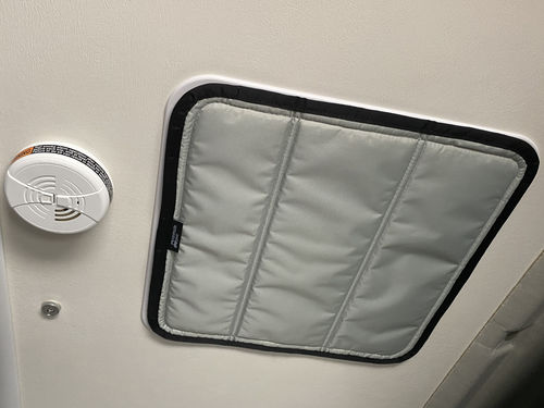 Customer photo review of Roof Vent Fan Insulated Cover