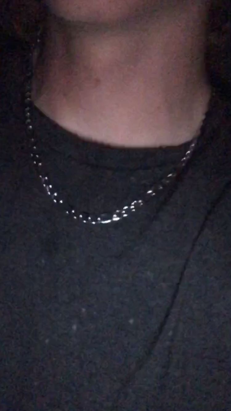 Customer photo review of 7mm Figaro Link Chain