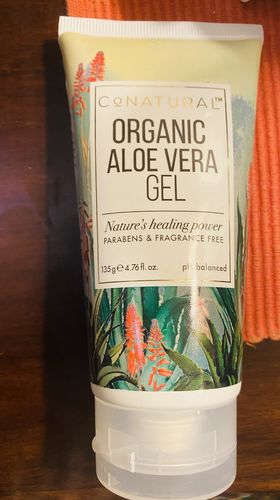 Customer photo review of Organic Aloe Vera Gel