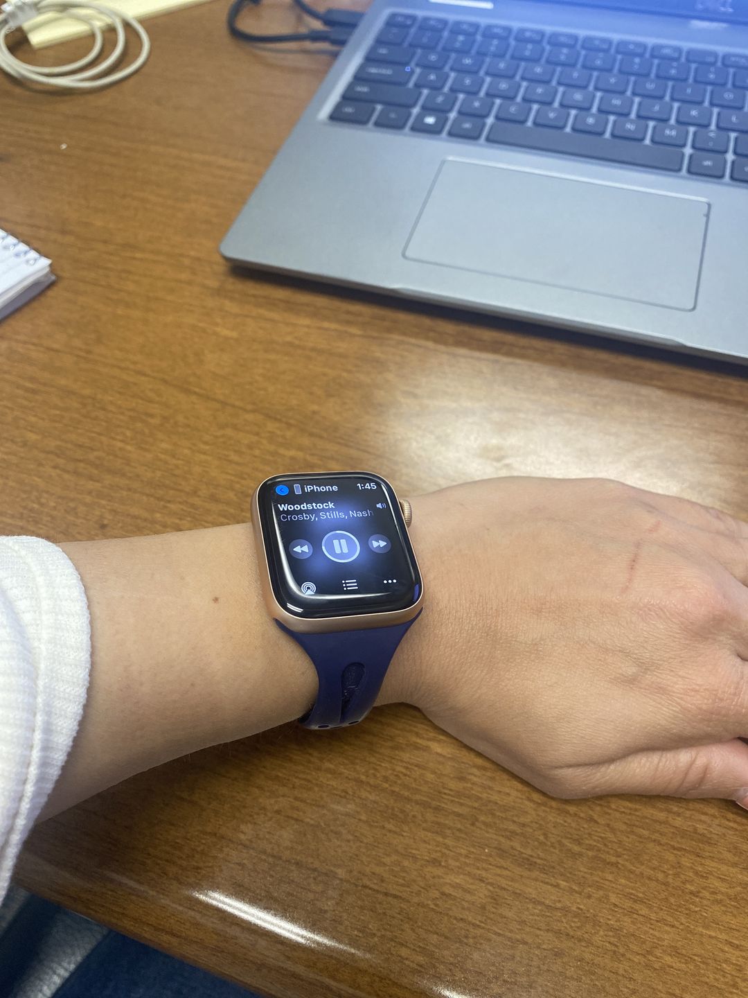 Customer photo review of Lexi Silicone Band (10 Colours)