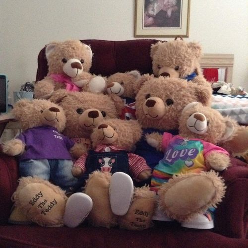 Customer photo review of Eddy The Teddy Bear
