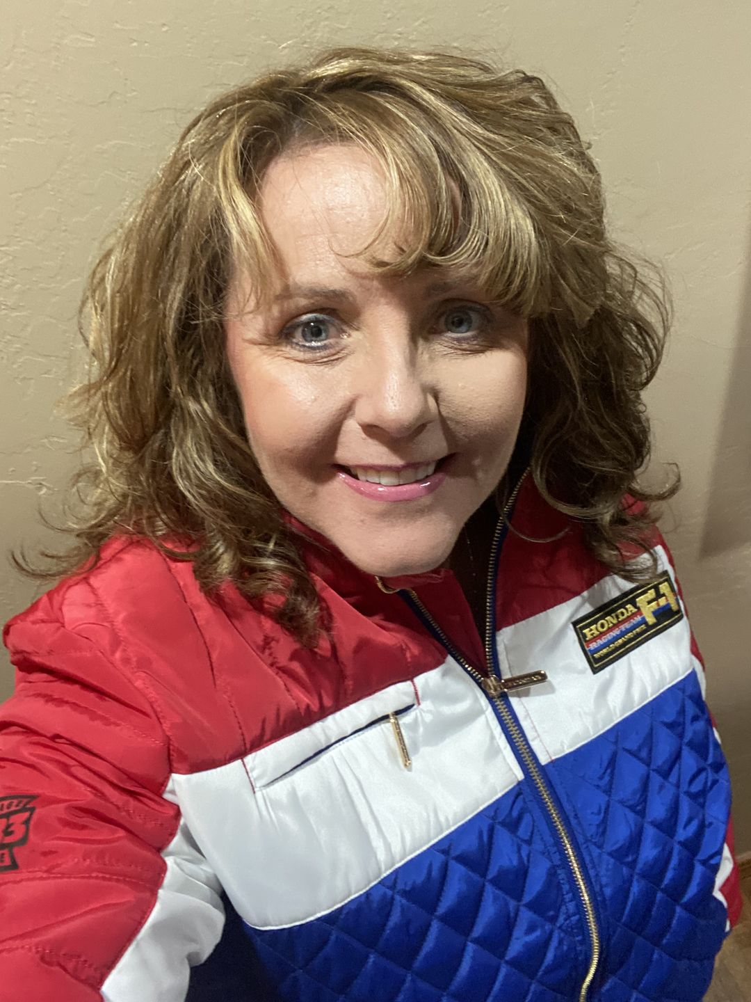 Customer photo review of 1983 Honda Racing Team F1 Quilted Jacket