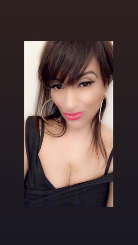 Customer photo review of Feminist Script Necklace (Gold)