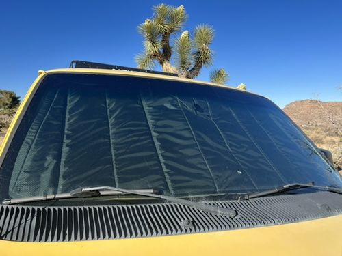 Customer photo review of Ford Econoline - Windshield Shade