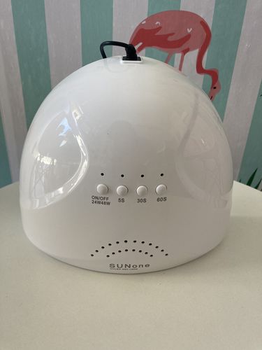 Customer photo review of Lámpara SUN ONE 48 W Blanca sin Tapa