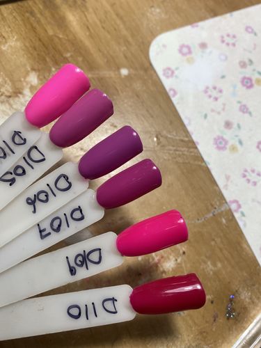 Customer photo review of Gel Gama D 6 pzas MUSSA