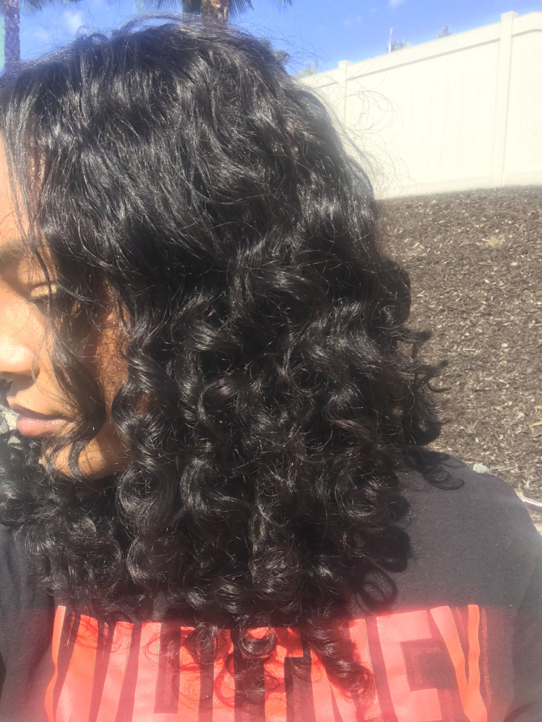 Customer photo review of KYM - Thin-Part Wig