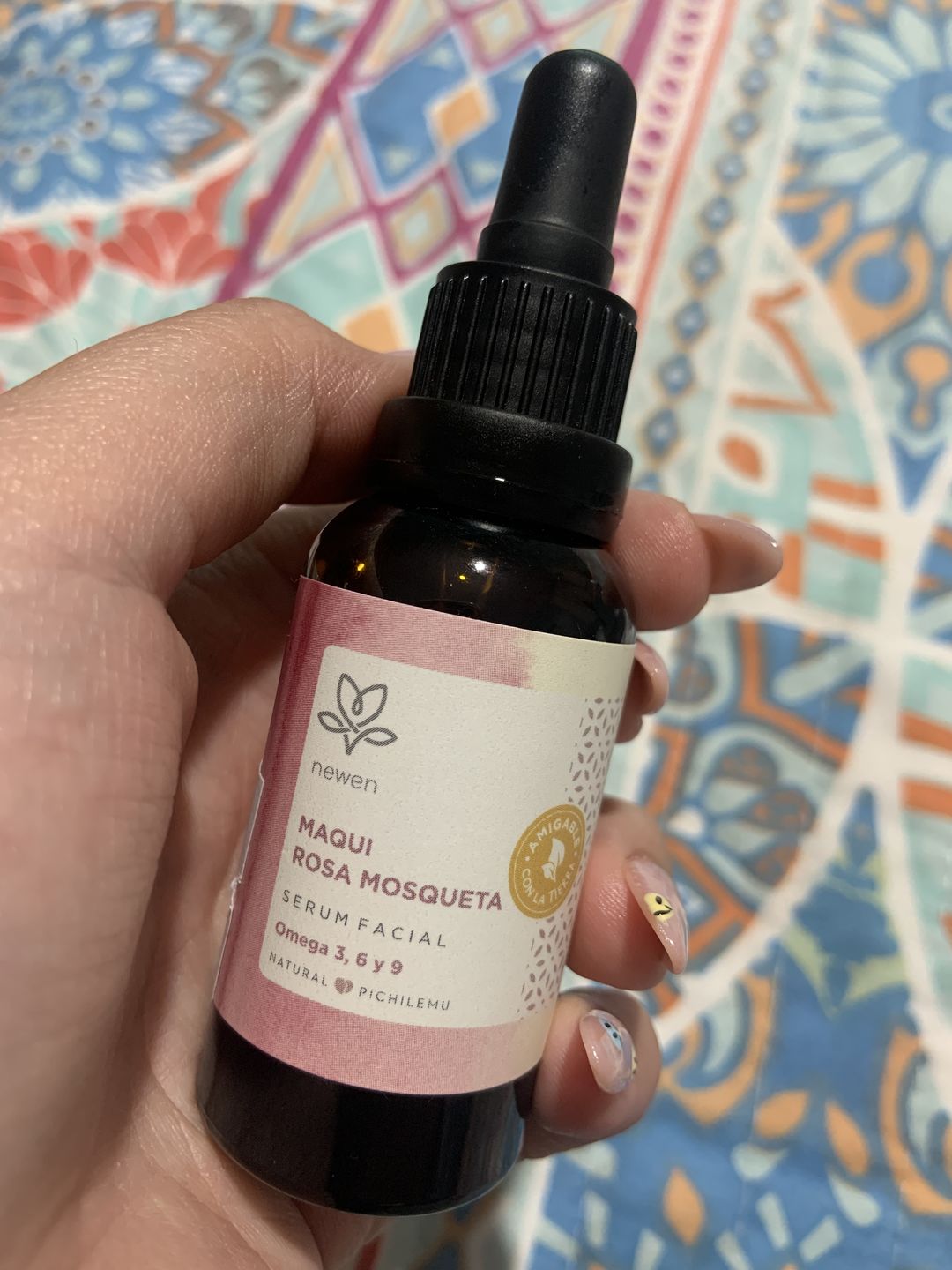 Customer photo review of Serum Facial Regenerador