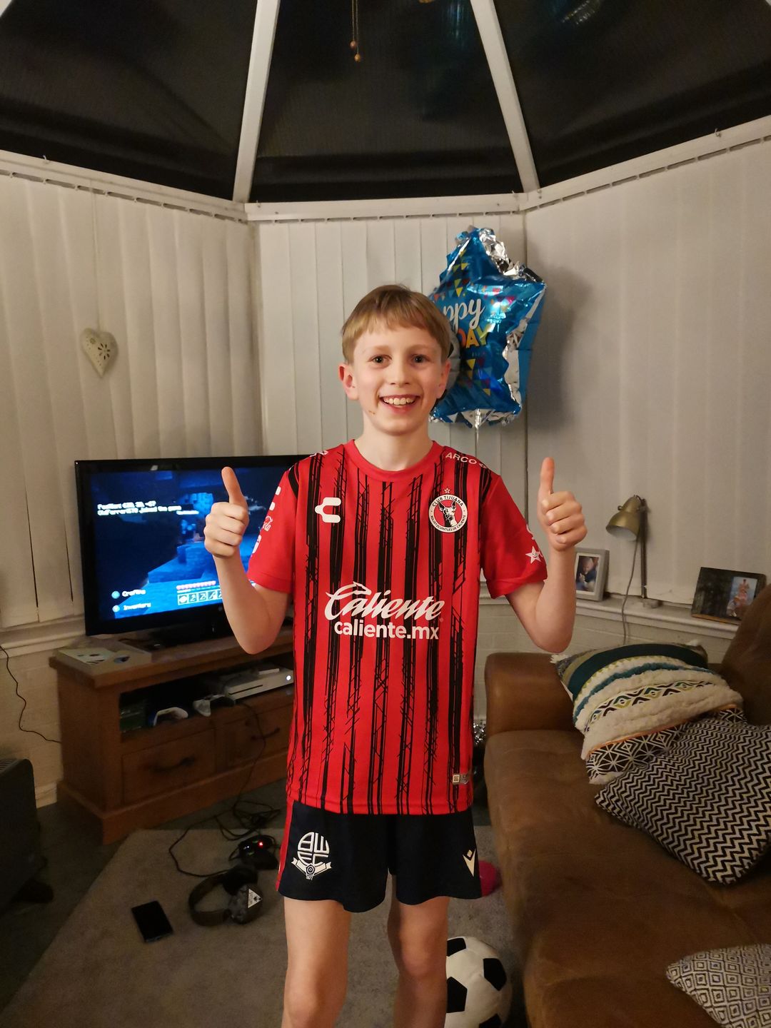 Customer photo review of Kids Secret Football Shirt