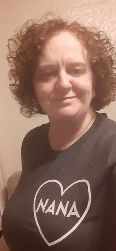Customer photo review of Nana & Nana's Boy & Girl Matching Tees (MRK X)