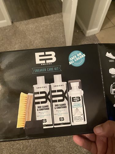 Customer photo review of SNEAKER CARE KIT