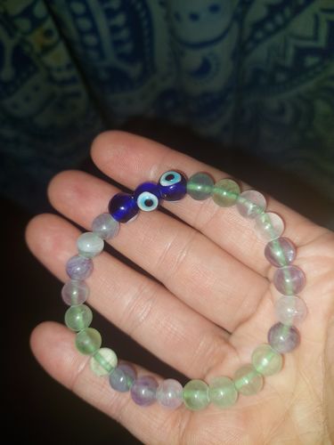 Customer photo review of Triple Evil Eye Bracelets 🧿