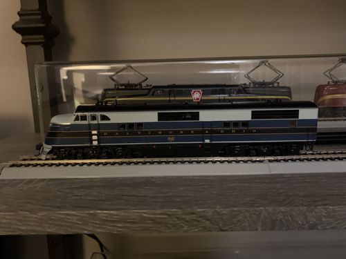 Customer photo review of BLI 6903 B&O EA A-unit, #56, Late Appearance, Paragon4 Sound/DC/DCC, HO (NP)