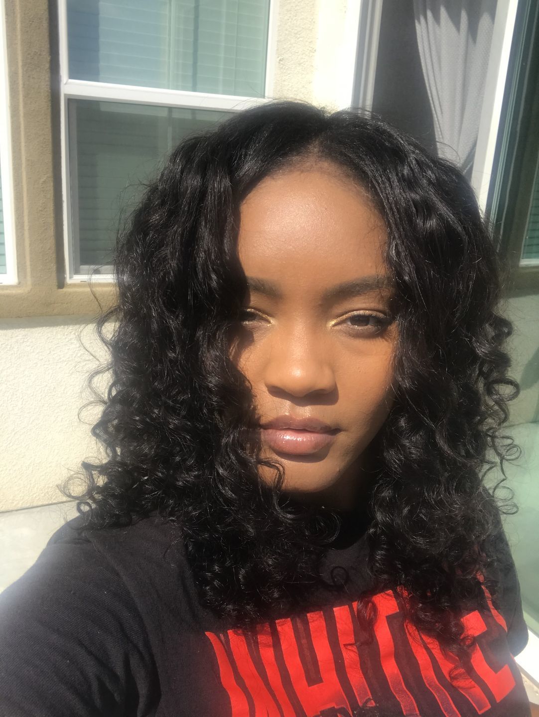 Customer photo review of KYM - Thin-Part Wig