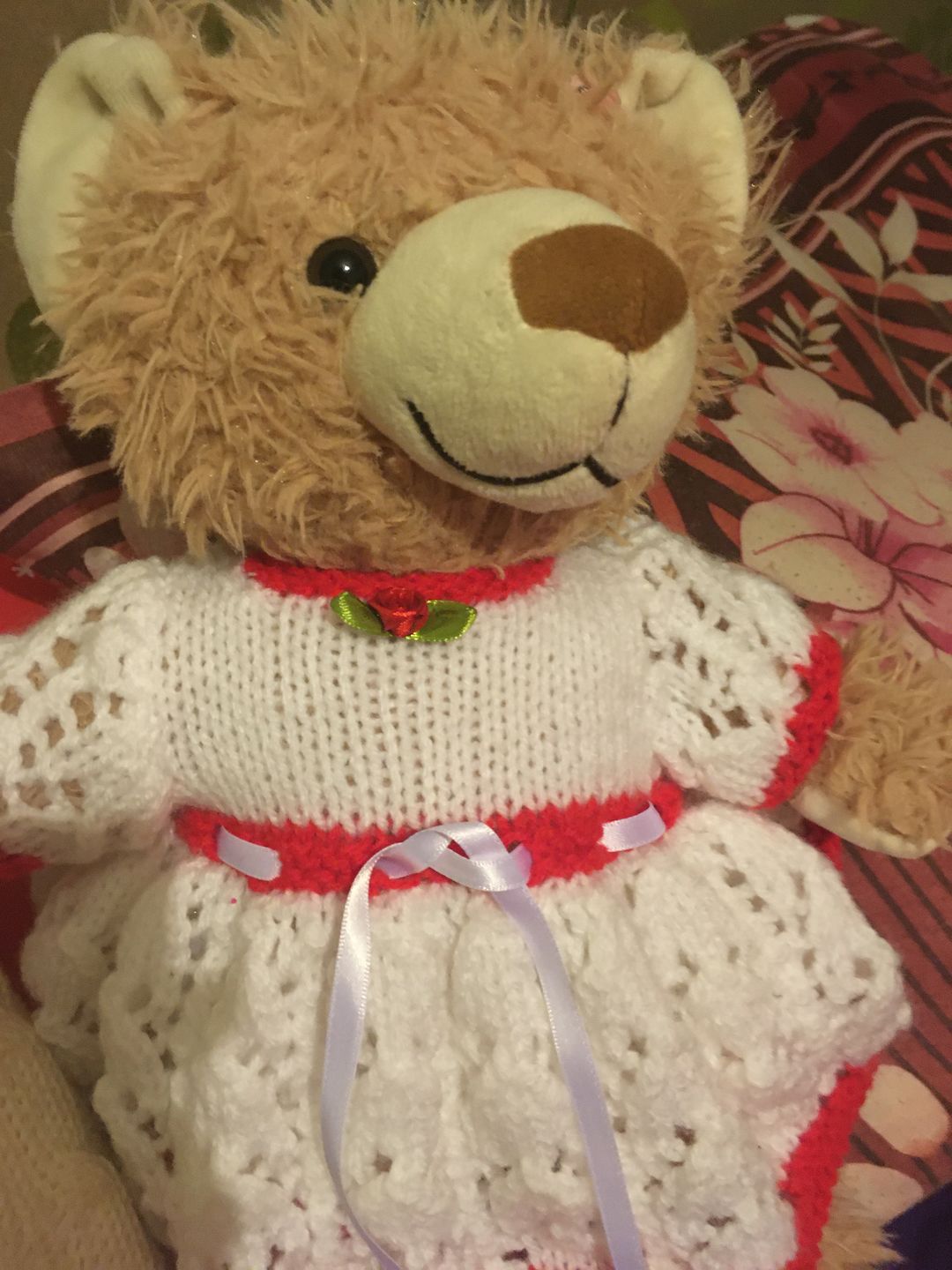 Customer photo review of Peggy The Girl Teddy Bear