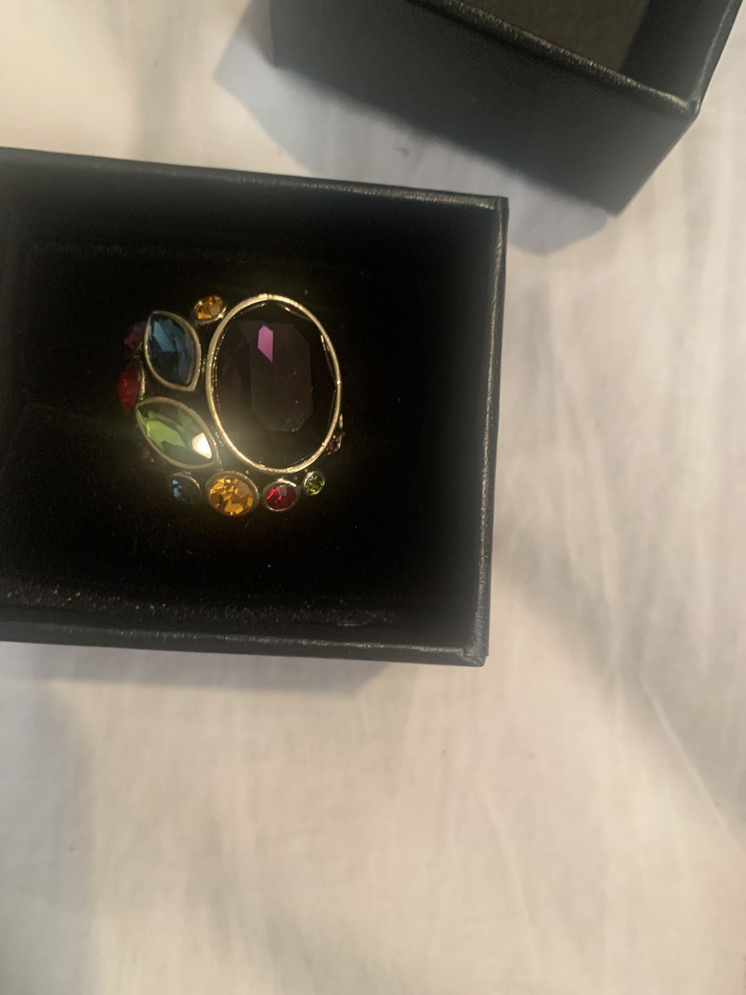 Customer photo review of Heidi Daus® "Vintage Classic" Crystal Deco Ring