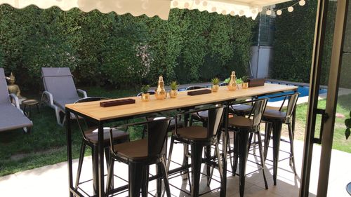 Customer photo review of Mesa comedor Bar 140 x 60 x 100