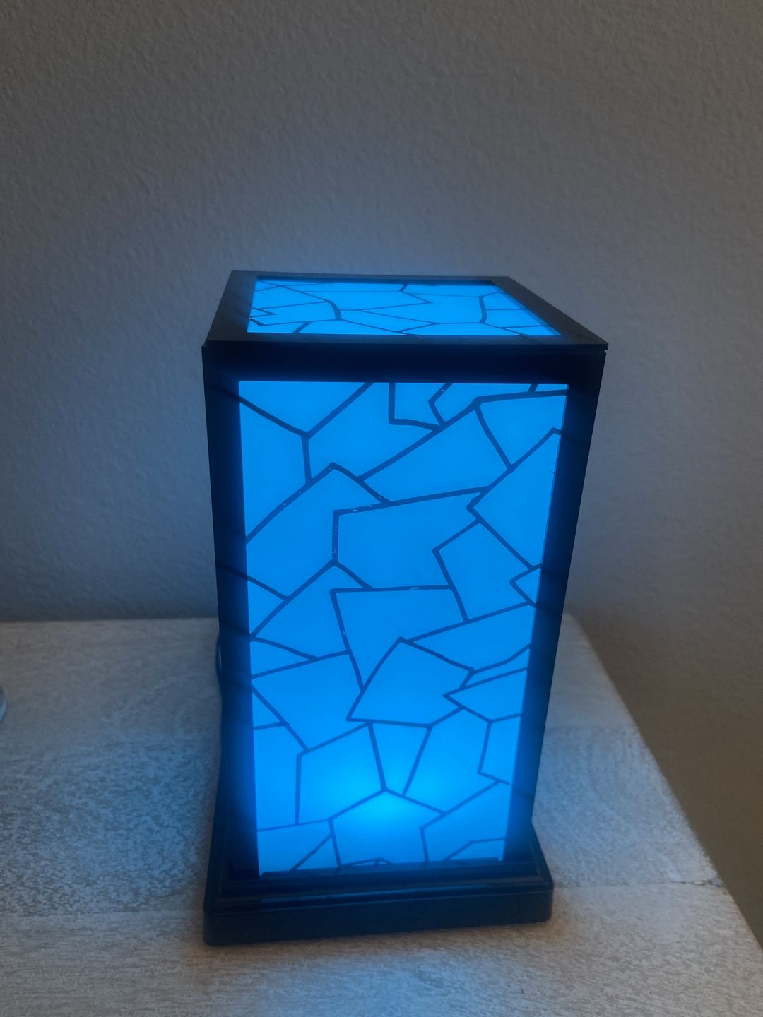 Customer photo review of Classic Friendship Lamps Imperfect