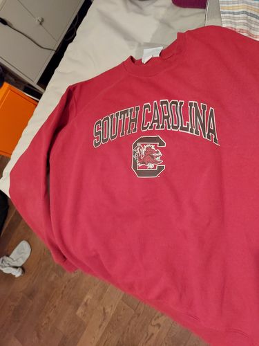 Customer photo review of South Carolina University Gamecocks Champion Sweatshirt Size Large