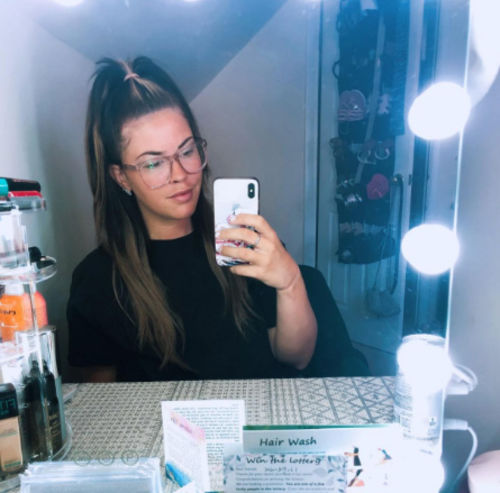 Customer photo review of Classic Clip In Extensions Highlight Color VIRGIN Hair