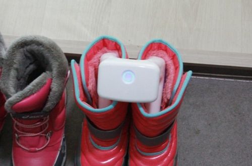 Customer photo review of [GLOBAL] PORTABLE UVC SHOES STERILIZER