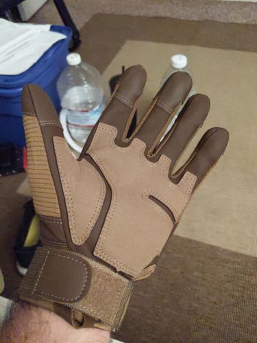 Customer photo review of Onslaught Gloves