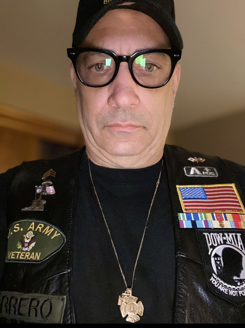 Customer photo review of Fallen Soldier USA Memorial Pin
