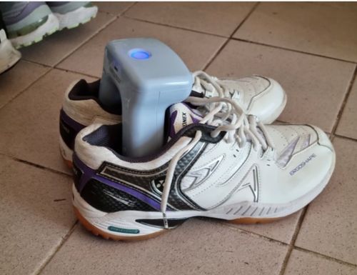Customer photo review of [GLOBAL] PORTABLE UVC SHOES STERILIZER