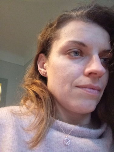 Customer photo review of Boucles d'oreilles Roxane