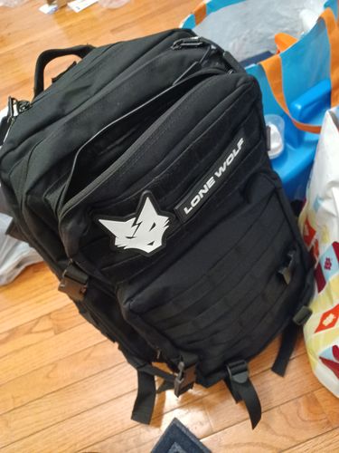Customer photo review of Gen 3 Black 45L Backpack