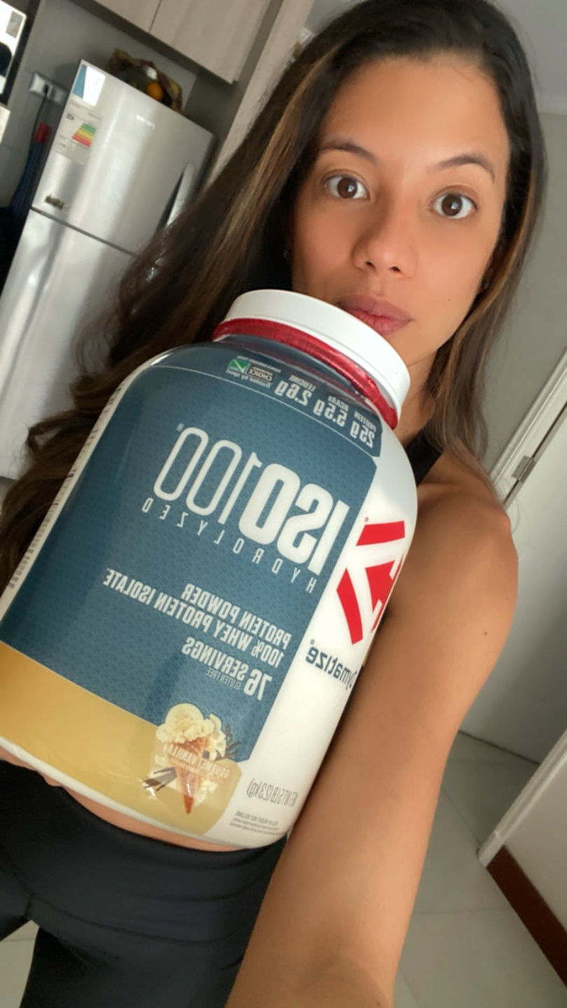 Customer photo review of Dymatize ISO100 Hydrolyzed Proteina Hidrolizada 5 Lb
