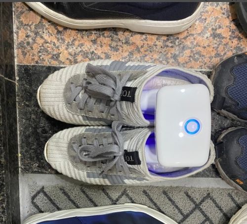 Customer photo review of [GLOBAL] PORTABLE UVC SHOES STERILIZER